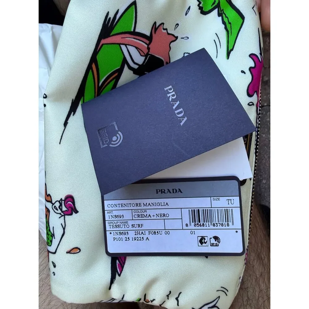 Prada Nylon Surf Cosmetic Pouch NEW!